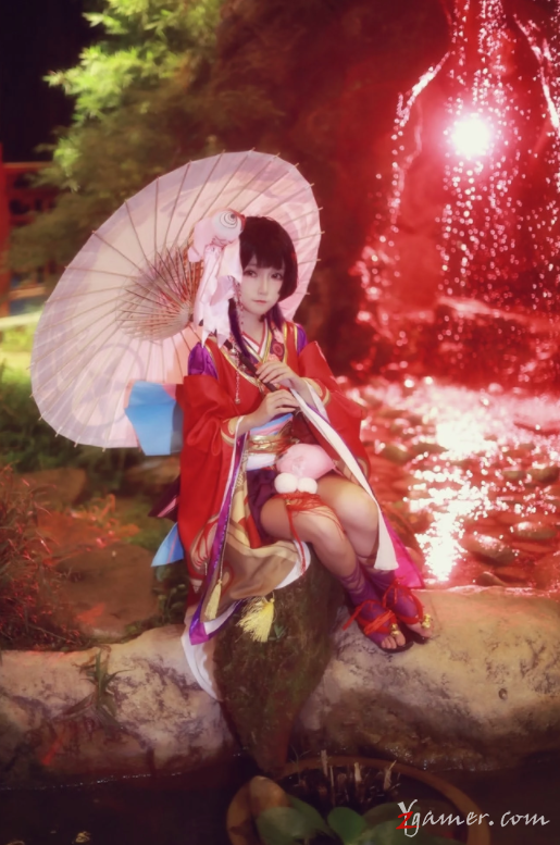 阴阳师手游神乐真人Cosplay绝美二次元壁纸鉴赏127